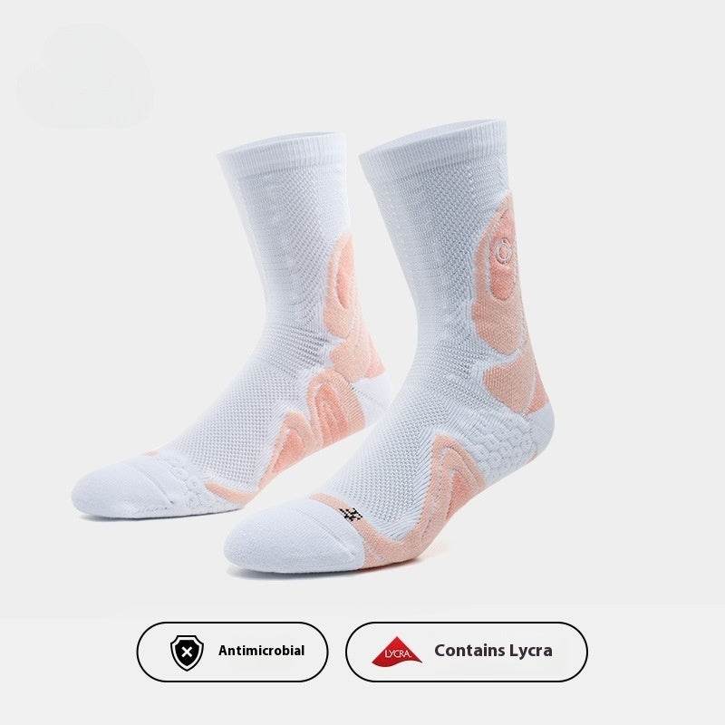 Long Wear-Resistant Non-Slip Jogging Socks for Basketball - Multiple Colors - Buy Center US