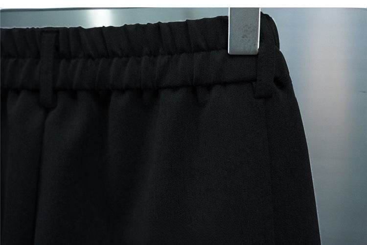 Loose Tapered Harem Cropped Pants - Casual Korean Style for Teens - Buy Center US