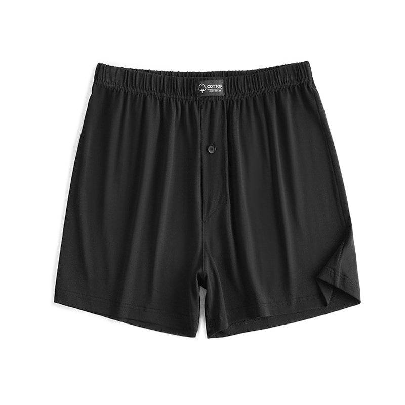 Buycenter Men's Antibacterial Loose Underpants - Comfortable Middle Waist Shorts - Buy Center US