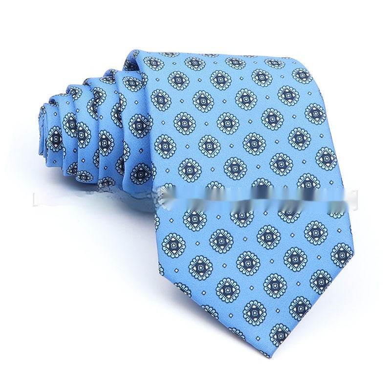 Buycenter Men's Printed Polyester Tie - Stylish Workplace Bow Tie - Buy Center US