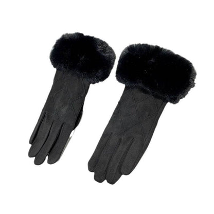 Warm Fleece Lined Touch Screen Gloves - Outdoor Cold-Proof Protection - Buy Center US