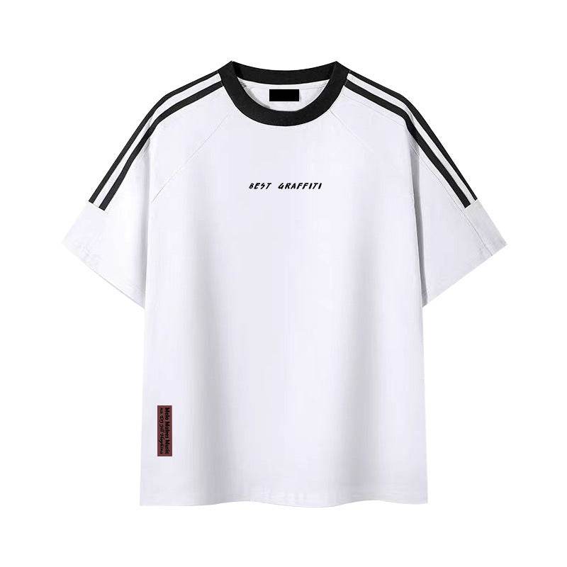 Men's Summer Cotton Short Sleeve T-Shirt - Lightweight & Stylish Fit - Buy Center US