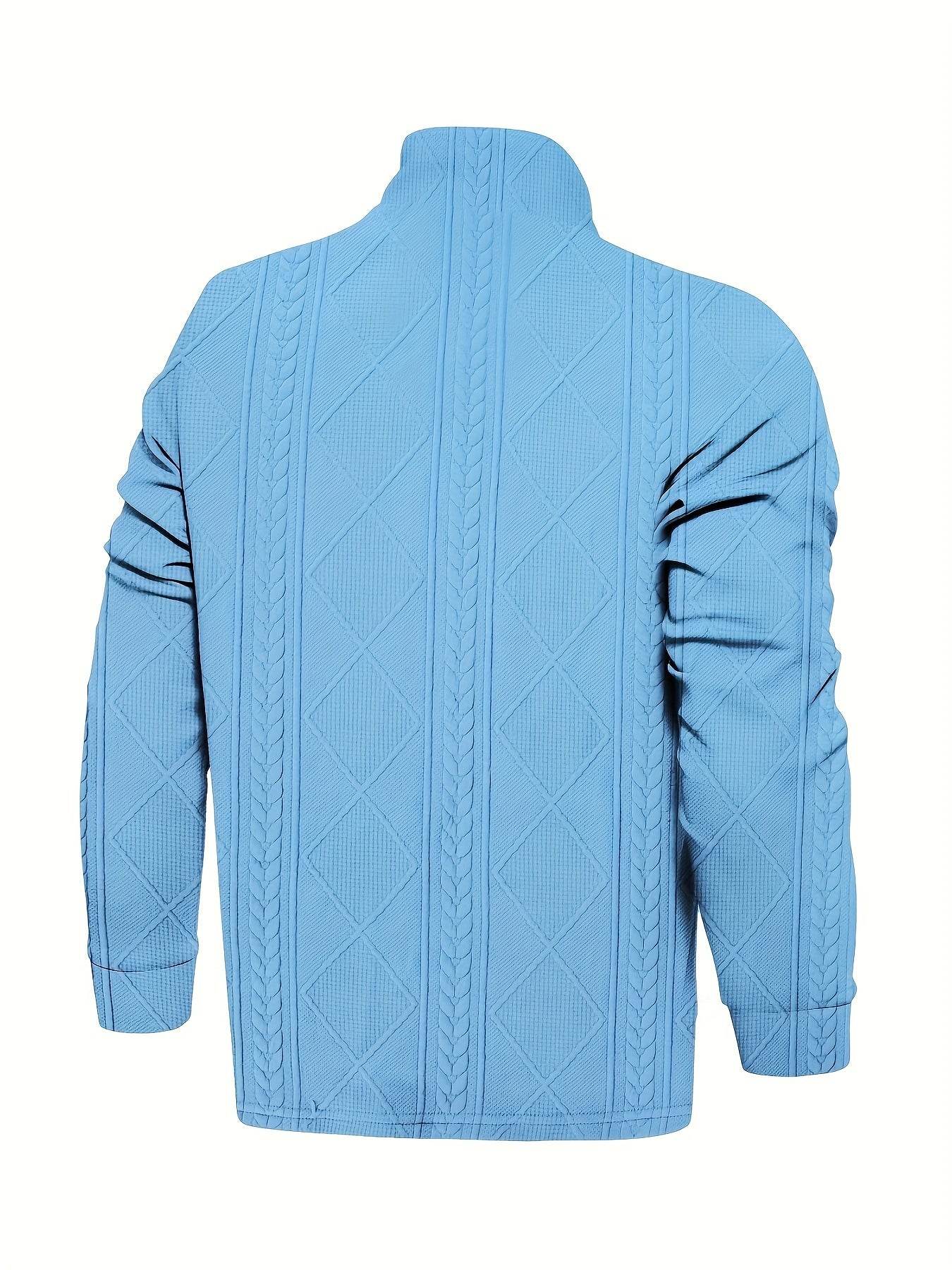 Men's Casual Sports Suit - Color Block Design, Comfortable & Breathable Fabric - Buy Center US