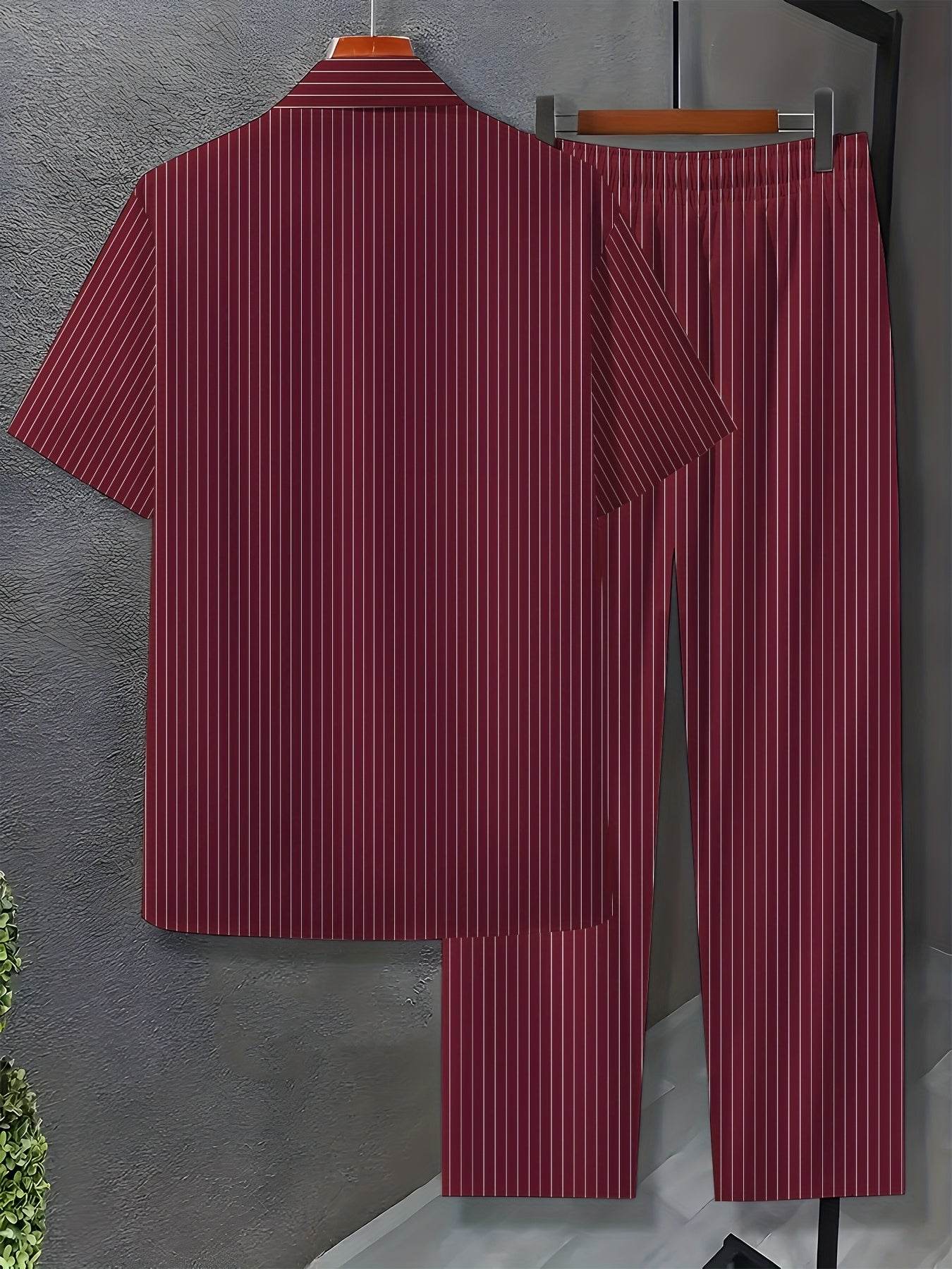 Men's Novelty Clothing Set - Casual Print Design with 100% Polyester Fabric - Buy Center US