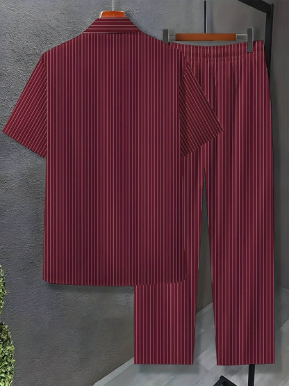 Men's Novelty Clothing Set - Casual Print Design with 100% Polyester Fabric - Buy Center US