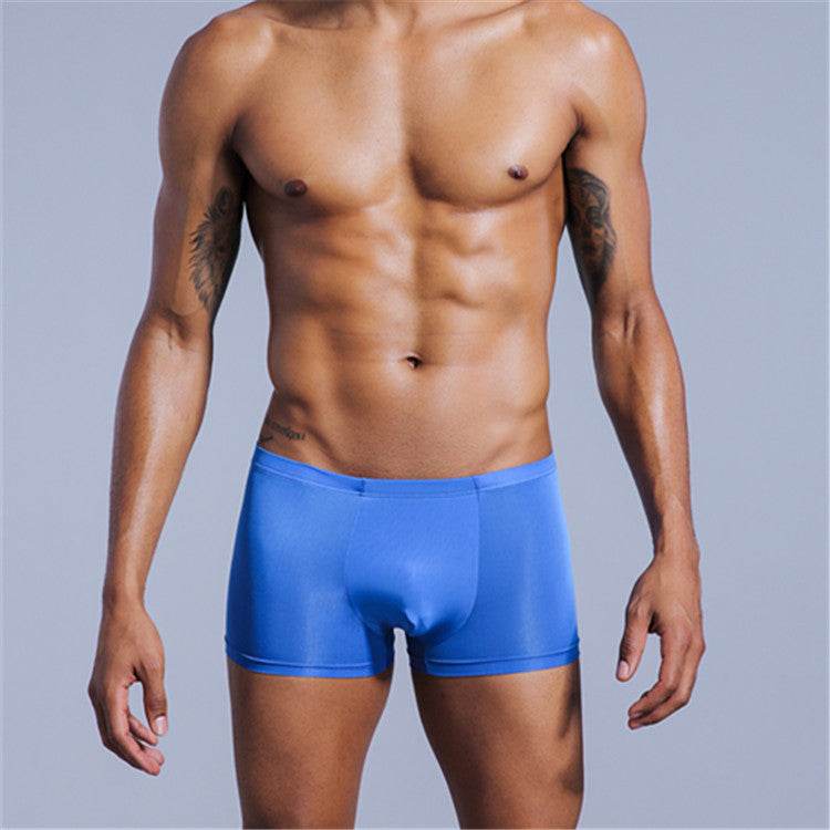 Buycenter Translucent Elastic Boxer Shorts - Comfortable and Hip Lifting - Buy Center US