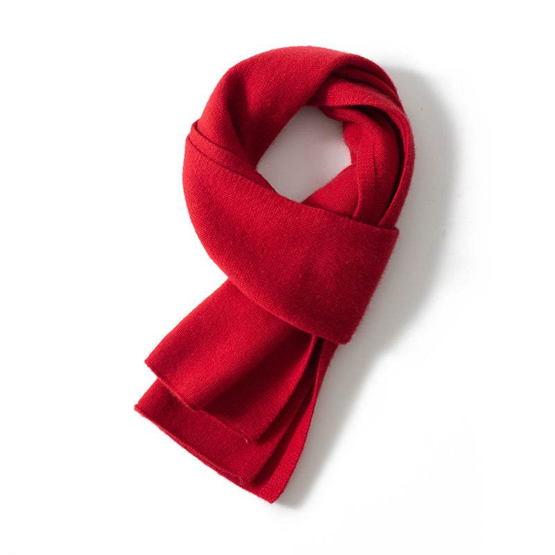 Buycenter Cashmere Scarf - Warm Wool Scarf for Men & Women, 150x26 cm - Buy Center US