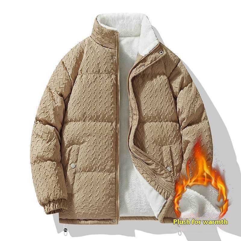 Buycenter Thickened Cotton-Padded Casual Cardigan for Men - Multiple Colors - Buy Center US
