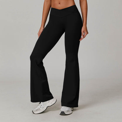 Women's High Waist Bell-Bottom Pants - Versatile Sport & Leisure Fit - Buy Center US