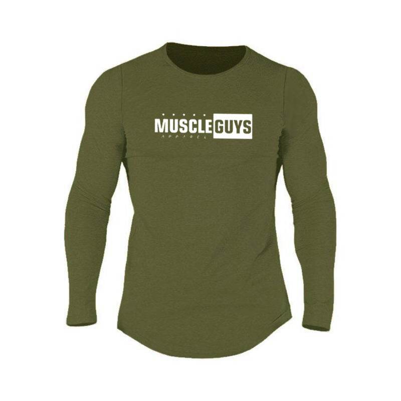 Men's Casual Slim-fit Sports T-shirt - Cotton Long-sleeved, Cartoon Design - Buy Center US