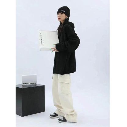 Buycenter Loose Large High Waist Casual Wide Leg Pants - Stylish & Comfy - Buy Center US