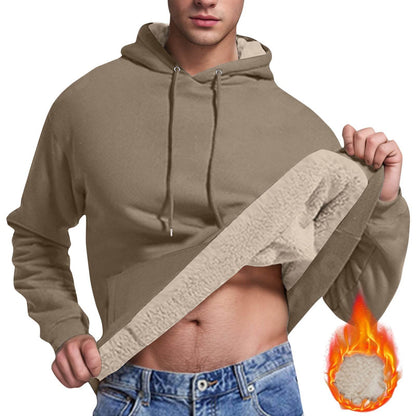 Buycenter Casual Cashmere Hoodie Cardigan - Slim Fit, Long Sleeve, 10 Colors - Buy Center US