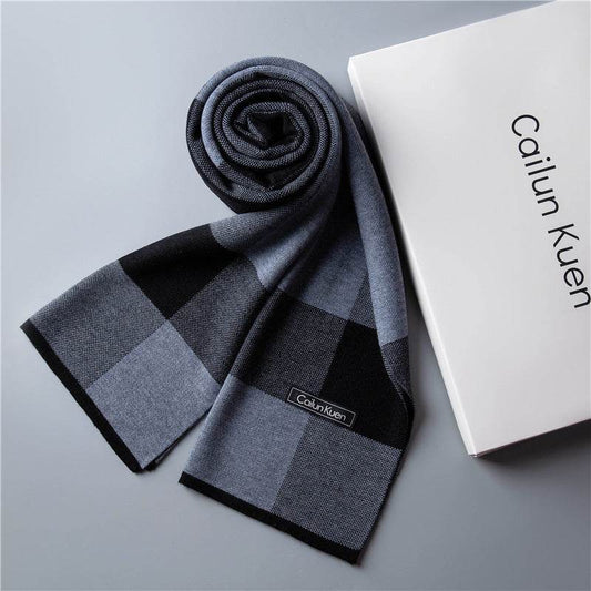 Buycenter Trendy Warm Knitted Bib Scarf - High-End Leisure for Winter - Buy Center US
