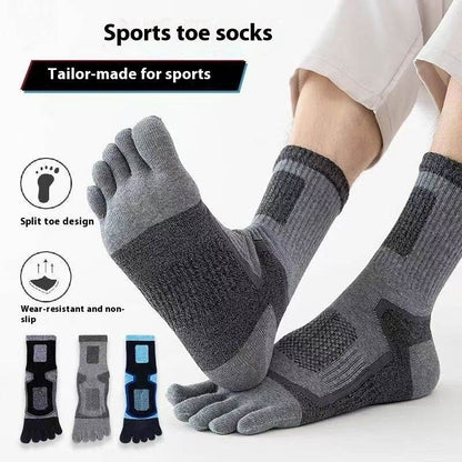 Buycenter Men's Sports Cotton Socks - Sweat-Absorbent & Antibacterial - Buy Center US