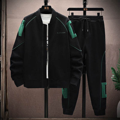 Buycenter Spring & Autumn Embroidered Baseball Uniform Set - Casual Sportswear - Buy Center US