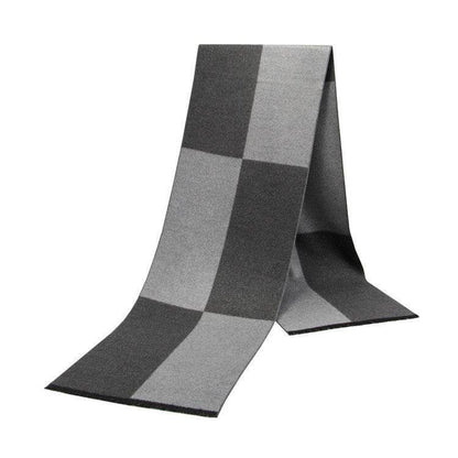 Buycenter Men's Warm Plaid Scarf - Stylish Imitation Cashmere for Winter - Buy Center US