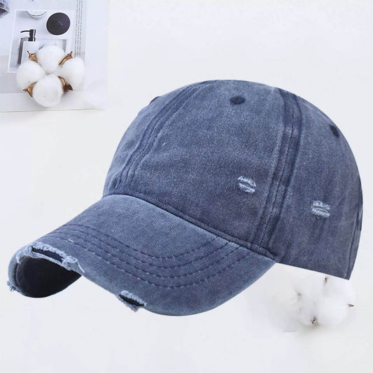 Adjustable Washed Baseball Cap - Embroidered & Printed for All Seasons - Buy Center US