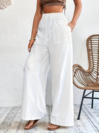Elegant Linen WideLeg Pants Middle East Comfort - Buy Center US