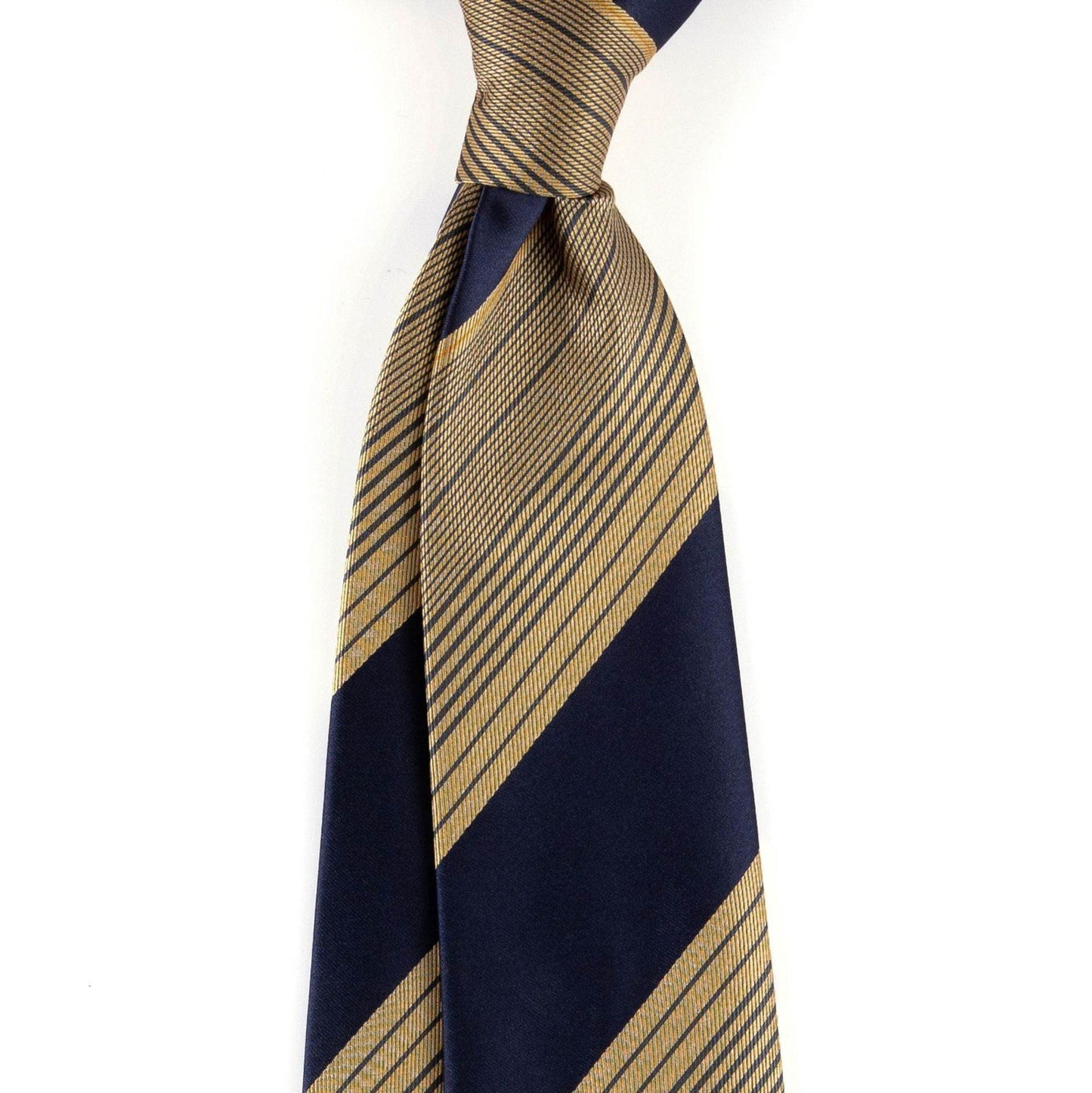 Buycenter Men's Casual Minimalist Bow Tie - Striped Rayon Design - Buy Center US