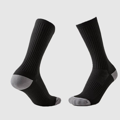 Solid Color Non-Slip Football Socks - Shock-Absorbing and Wear-Resistant - Buy Center US