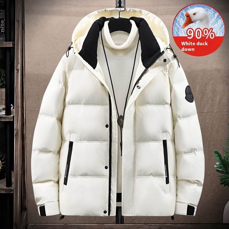 Buycenter Thickened Down Jacket for Men - Warm, Waterproof & Stylish - Buy Center US
