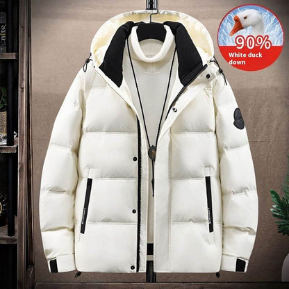 Buycenter Thickened Down Jacket for Men - Warm, Waterproof & Stylish - Buy Center US