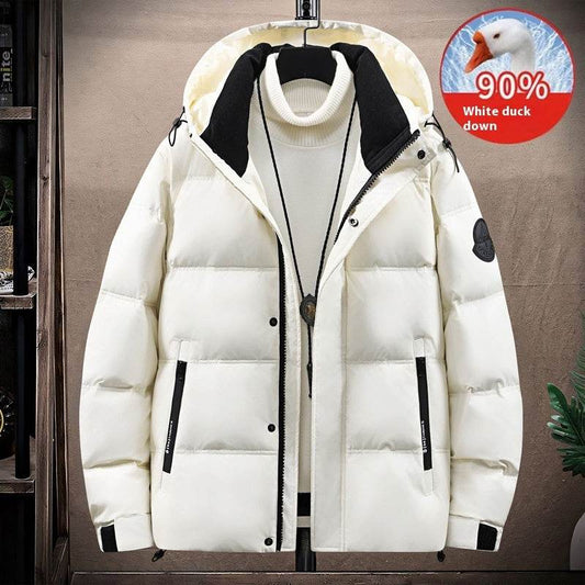 Buycenter Thickened Down Jacket for Men - Warm, Waterproof & Stylish - Buy Center US