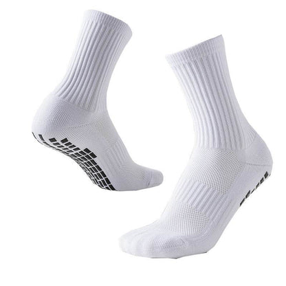 Solid Color Non-Slip Football Socks - Shock-Absorbing and Wear-Resistant - Buy Center US