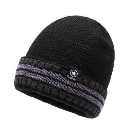 Buycenter Warm Winter Knitted Hat - Retro Woolen Cap for Cold Weather - Buy Center US