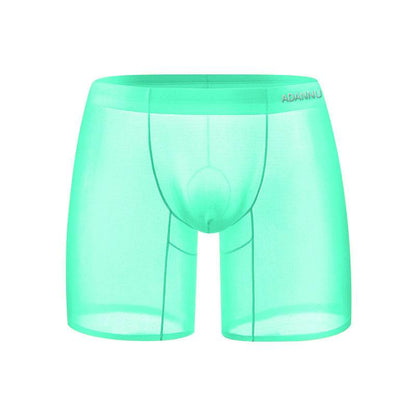 Buycenter Ultra-Thin Ice Silk Men's Boxer Shorts - Summer Sports Style - Buy Center US