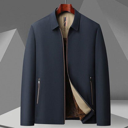 Buycenter Men's Fleece Padded Jacket - Stylish Leisurewear for Fall/Winter - Buy Center US