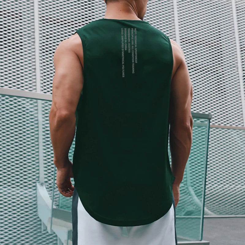 GYM WARRIORS Men's Gym Tank Top - Quick Dry Bodybuilding Singlet - Buy Center US