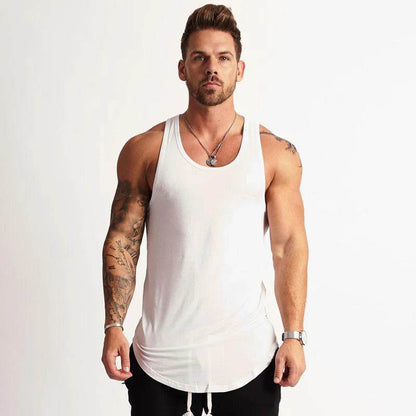 GYM WARRIORS Men's Cotton Bodybuilding Stringer Tank Top - Casual Summer Fit - Buy Center US