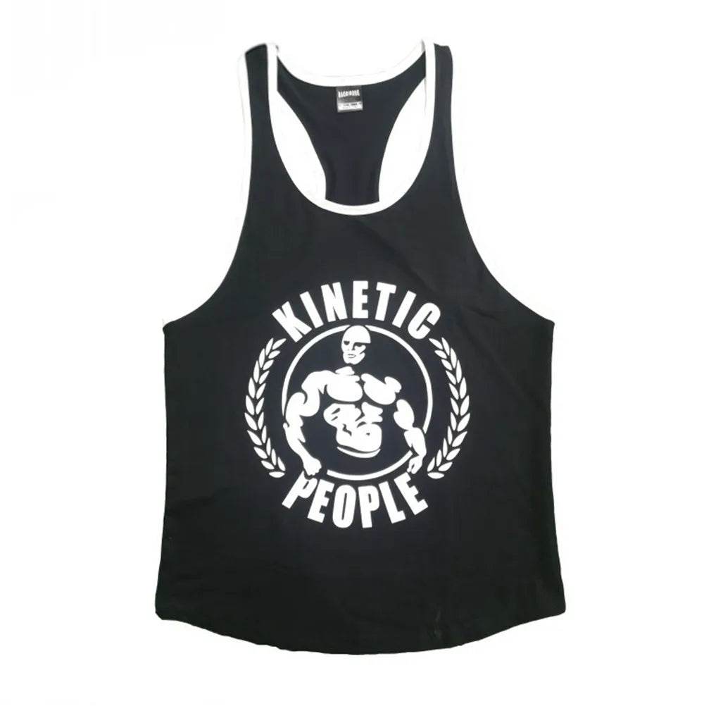 GLOBESKY Men's Sleeveless Gym Tank Top - Casual Cotton Fitness Vest - Buy Center US