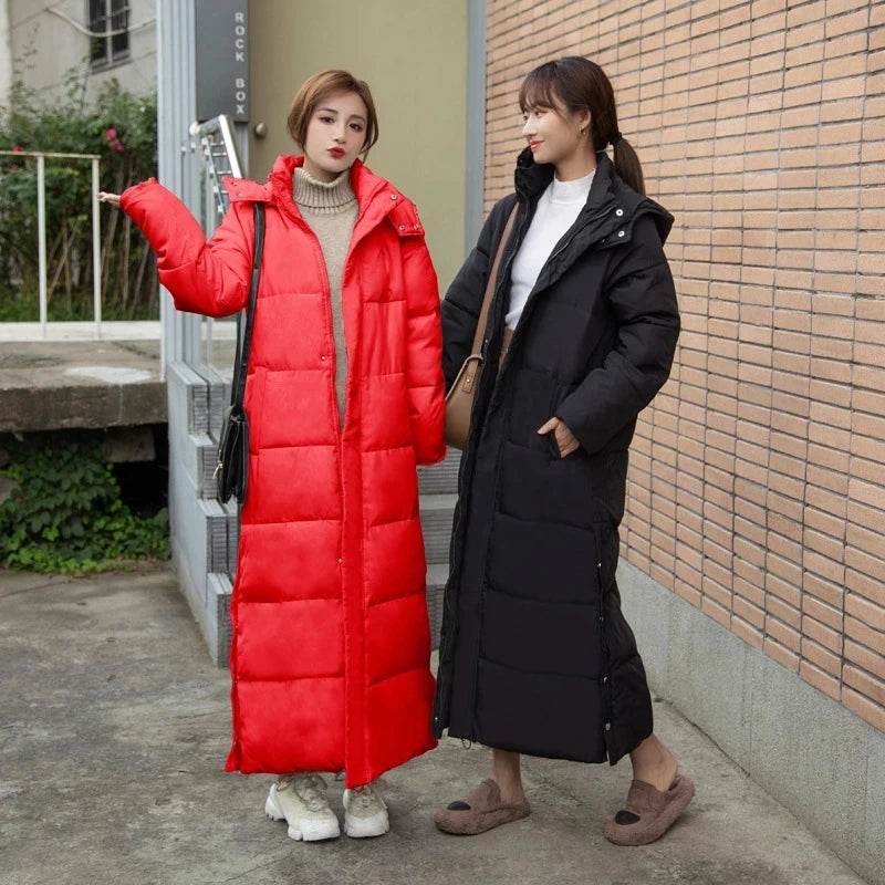 AOSSVIAO Women’s Thick Down Parka with Hood - Winter Fashion Coat - Buy Center US