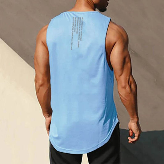 GYM WARRIORS Men's Gym Tank Top - Quick Dry Bodybuilding Singlet - Buy Center US
