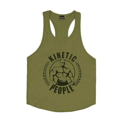 GLOBESKY Men's Sleeveless Gym Tank Top - Casual Cotton Fitness Vest - Buy Center US