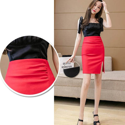 YEAE Summer High Waist Mini Pencil Skirt - Slim Fit for Office - Buy Center US