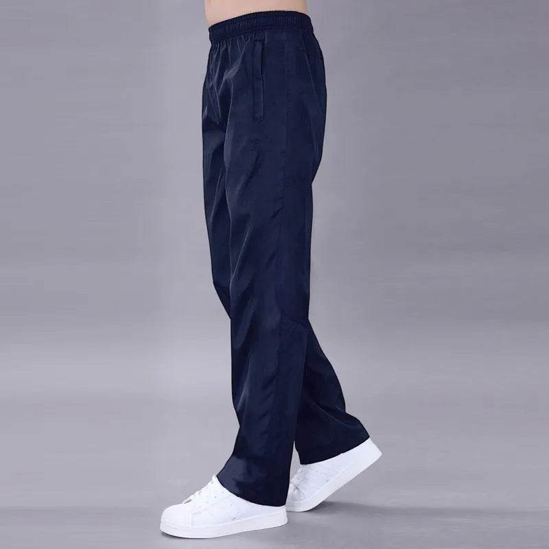 KK LUFAINA Men's Quick Dry Breathable Sweatpants - Elastic Waist Sports Trouser - Buy Center US