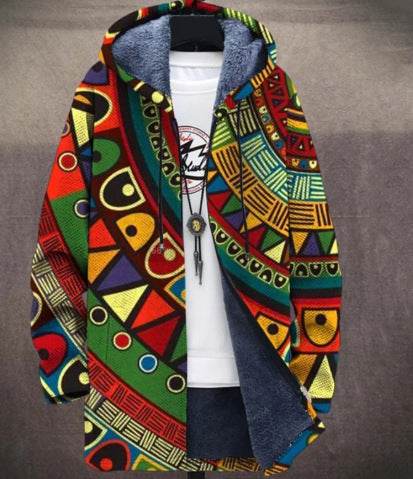 Buycenter Fashion Fleece Padded Coat Jacket - Hooded, Winter Ready - Buy Center US
