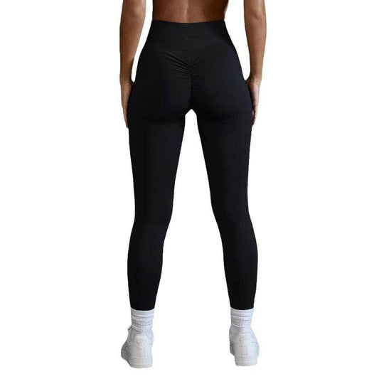 Women's High Waist Yoga Pants - Nude Feel Fitness Tights in Multiple Colors - Buy Center US