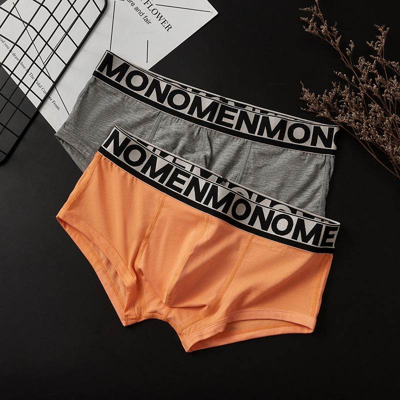 Buycenter Men's Classic Low Waist Boxers - Breathable Cotton Underwear - Buy Center US