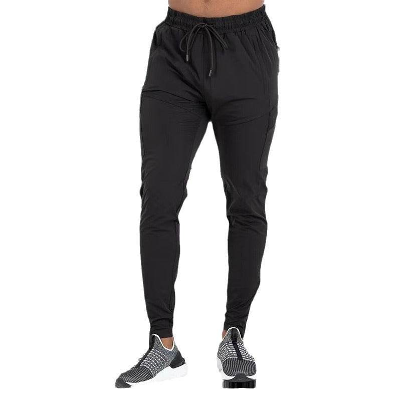Men's Quick-Drying Track Pants - Elastic Outdoor Sports Wear for Cycling & Running - Buy Center US