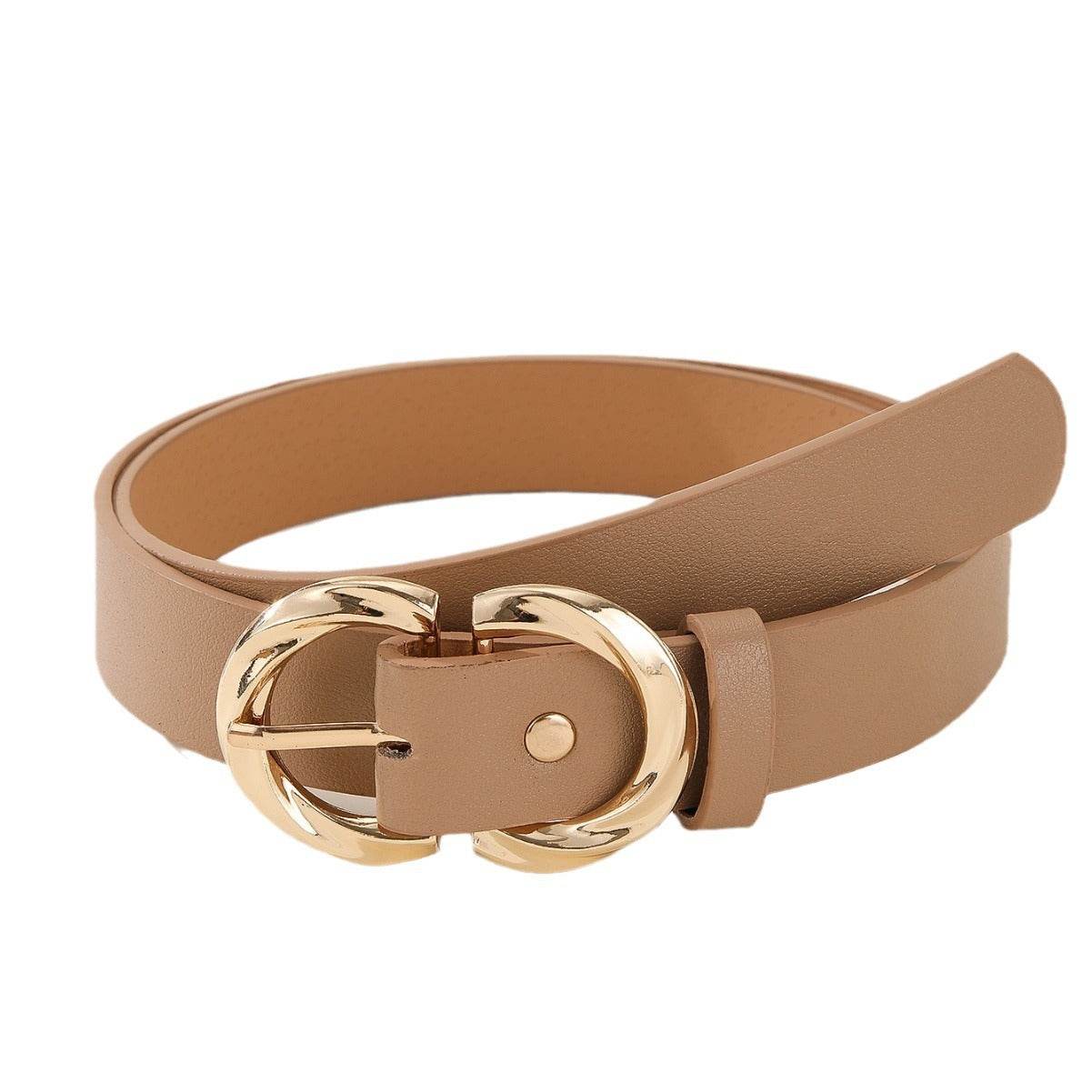 Women's Unique Exquisite Belt - Adjustable Imitation Leather, Snap Button - Buy Center US