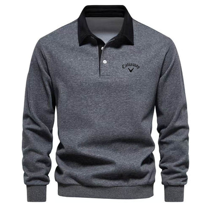 Men's Casual All-Match T-Shirt - Loose Cotton Top for Autumn Style - Buy Center US