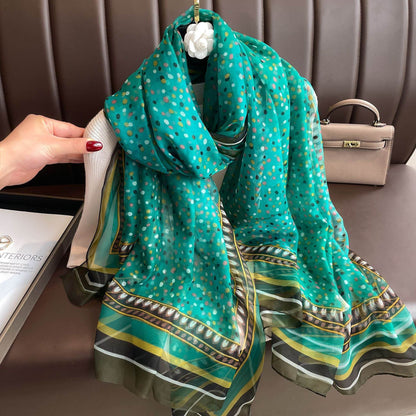 Thin Yourou Begonia Scarf Shawl - Elegant Summer Polyester Wrap - Buy Center US