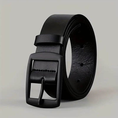 Buycenter Men's Business Casual Trousers Jeans Belt - Versatile Style - Buy Center US