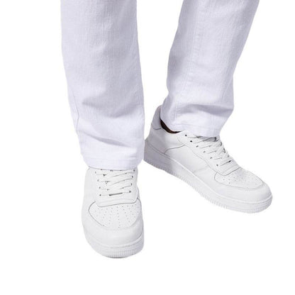 Men's European American White Stretch Skinny Jeans - Comfortable Fit - Buy Center US