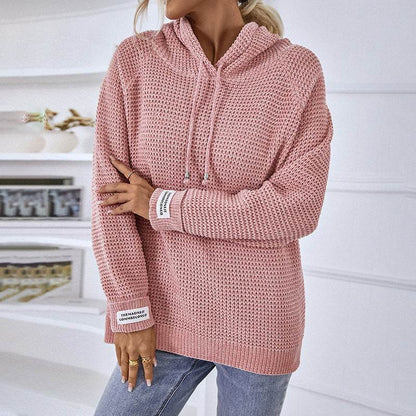 Women's Solid Color Pullover Sweater - Cozy Chenille Knit in Multiple Colors - Buy Center US