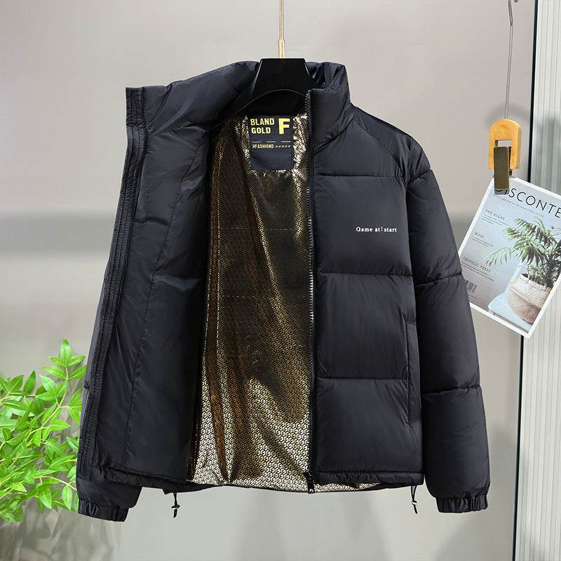 Buycenter Men's Casual Thick Coat - Cotton-Padded Jacket for Youth - Buy Center US